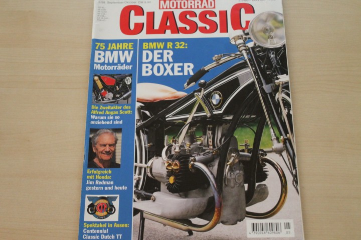 Deckblatt Motorrad Classic (05/1998)